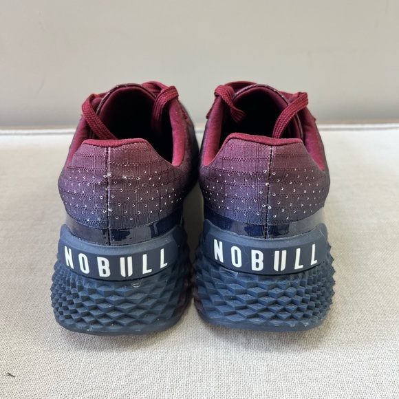 NOBULL Red and Navy Sneakers - Picture 3 of 4